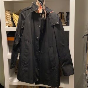 Burberry Brit Raincoat Bowpark Black